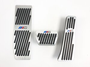 Накладки на педалі в M-стилі BMW 1-3 Series E46/E90/E91/E92/E93/E87/E88 АКПП