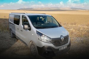 Інтегровані рейлінги (чорні) Nissan NV300 2016-.