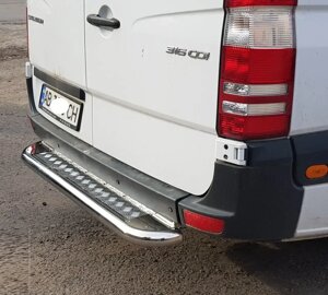 Задній захист неіржавка сталь підніжка для Volkswagen Crafter 19+