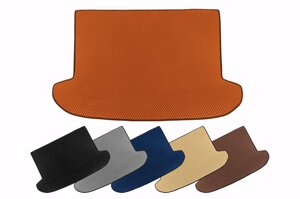 Килимок в багажник (SD, До рестайлінгу, Помаранчевий) для Daewoo Nexia