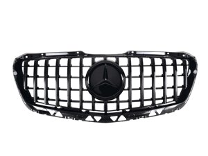Решітка радіатора на Mercedes Sprinter W906 2013-2018 рік GT Panamericana (Чорна)