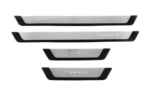 Накладки на пороги Flexill (4шт) Sport97un091sp