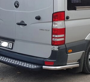 Захист заднього бампера кути Volkswagen Crafter 2006-2017