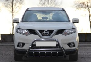Кенгурятник WT003 (нерж) Nissan X-trail T32 Rogue 2017-