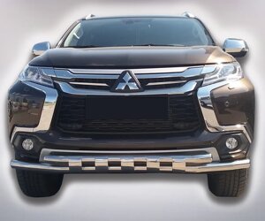 Кенгурятник на Mitsubishi Pajero Sport 2015-dd61031