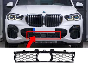Решітка переднього бампера центральна M-Paket на BMW X5 G05 2018-2022 (з місцем під радар)
