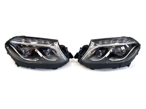Передні фари на Mercedes GLS X166 2015-2019 рік (Led Intelligent Light System)