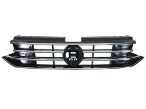 Решітка радіатора ( стиль R-Line ) на Volkswagen Tiguan II 2020-2023 року