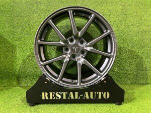 Диски Tesla ( Dark Gunmetal ) R18 одноширокі ( 5x114.3 )