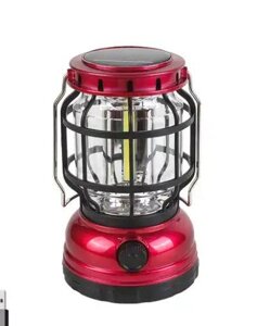 Ліхтар для кемпінгу 1990T, сонячна панель, акумулятор