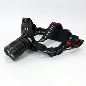 Налобний ліхтар Bailong BL-T32-P50, потужний налобний світлодіодний ліхтарик на голову, три режими