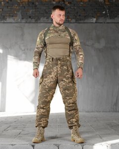 Зимовий водовідштовхувальний комбінезон TASLAN pixel ТР6412