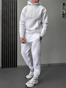 Чоловічий костюм із турецького трикотажу на флісі "RED"