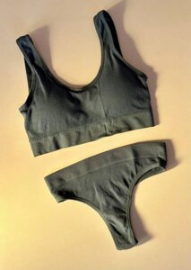 Комплект білизни в рубчик "storm" Оnesize