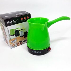 Електрична турка з автовідключенням під час закипання для кави Marado MA-1625. Колір: зелений
