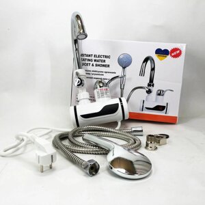Електричний водонагрівач з душем DIGITAL Shower WF-013 міні бойлер, Проточний кран водонагрівач