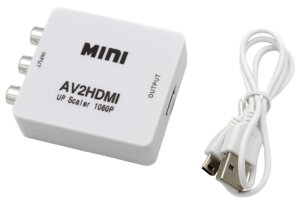 Конвертер - Адаптер перехідник AV - HDMI / AV2HDMI / 5208