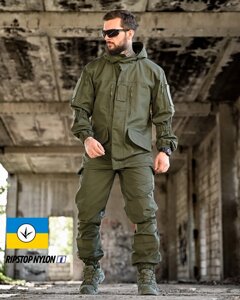 Демісезонний тактичний костюм Горка ДСТУ олива ПП7861