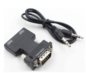 Конвертер перехідник MZH HDMI - VGA AUX / 6737