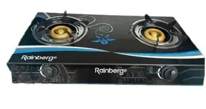 ОЧЕНКА! Плита Rainberg RB-2231 газова плита настільна плита на 2 конфорки (Плохе паковання 2706)