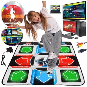 Танцювальний килимок usb для ПК комп'ютера PC Dance mat Dance Pad покращений з CD