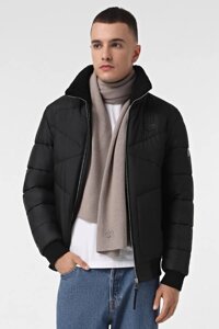 Чоловіча куртка чорна демісезонна (арт. DV-81 black)