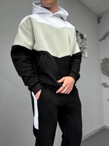 Чоловічий костюм із турецького трикотажу на флісі