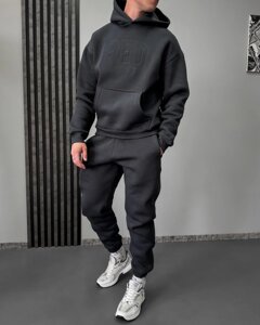 Чоловічий костюм із турецького трикотажу на флісі "RED"