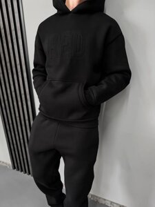 Чоловічий костюм із турецького трикотажу на флісі "RED"