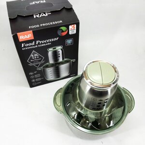 Блендер електричний RAF R. 7014 подрібнювач, чоппер 1000 Вт 5 Л з металевою чашею, Потужний блендер