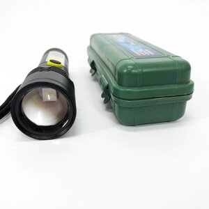 Ліхтарик BN-537-TG+COB (White+red), Тактичний ліхтар ручний, Топ-ліхтарик, Ліхтарик поліс