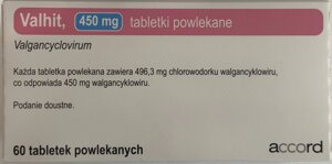 Вальцит 450мг №60