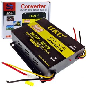 Перетворювач напруги 50A, DC/DC 24v-12v / Інвертор для автомобіля / Автоінвертор