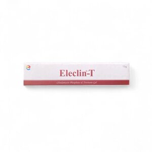 Eleclin-T з активними компонентами гель проти акне 15г Індія