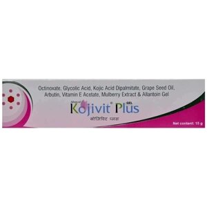 Гель Kojivit Plus для усунення пігментних плям 15г Індія (pозпродаж)
