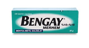 Мазь від болів у суглобах Бенгей Bengay