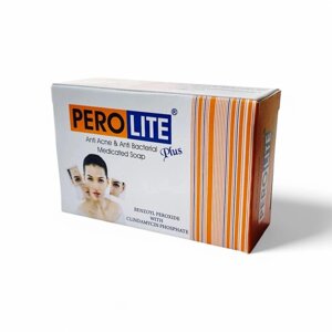 Мило для обличчя Perolite Plus з активними інгредієнтами (75 г)