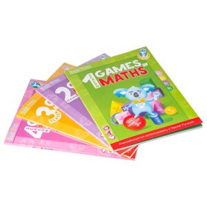 Smart Koala Набір інтерактивних книг "Ігри математики" 1-4 сезон (SKB1234GM)