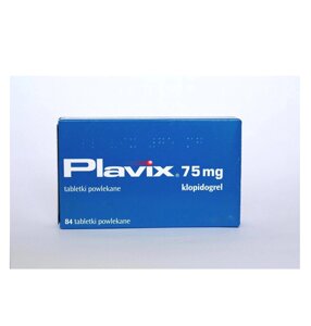 Плавікс 75 мг 84 табл (plavix 75mg)