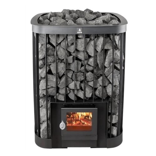 Дров'яна піч для лазні KASTOR SAGA 30 від компанії Магазин камінів і печей - фото 1