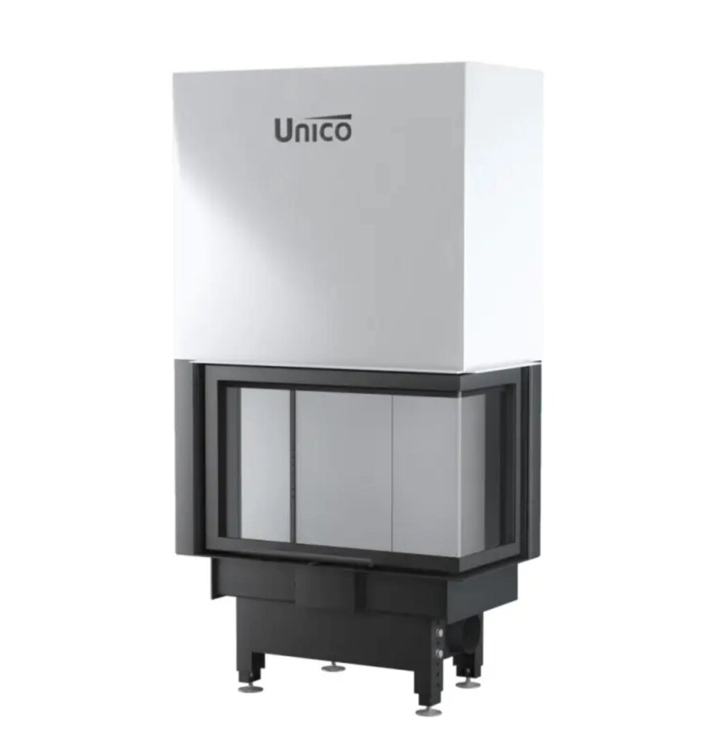 Камінна топка Unico DRAGON 2B Modern Lift, 13кВт від компанії Магазин камінів і печей - фото 1