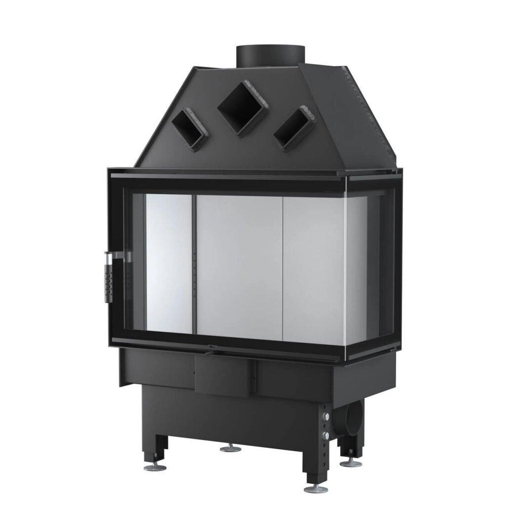 Камінна топка Unico DRAGON 2B Raster Standard, 13кВт від компанії Магазин камінів і печей - фото 1