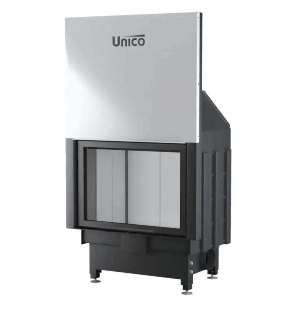 Камінна топка Unico DRAGON 4 XL Modern Lift, 16кВт від компанії Магазин камінів і печей - фото 1
