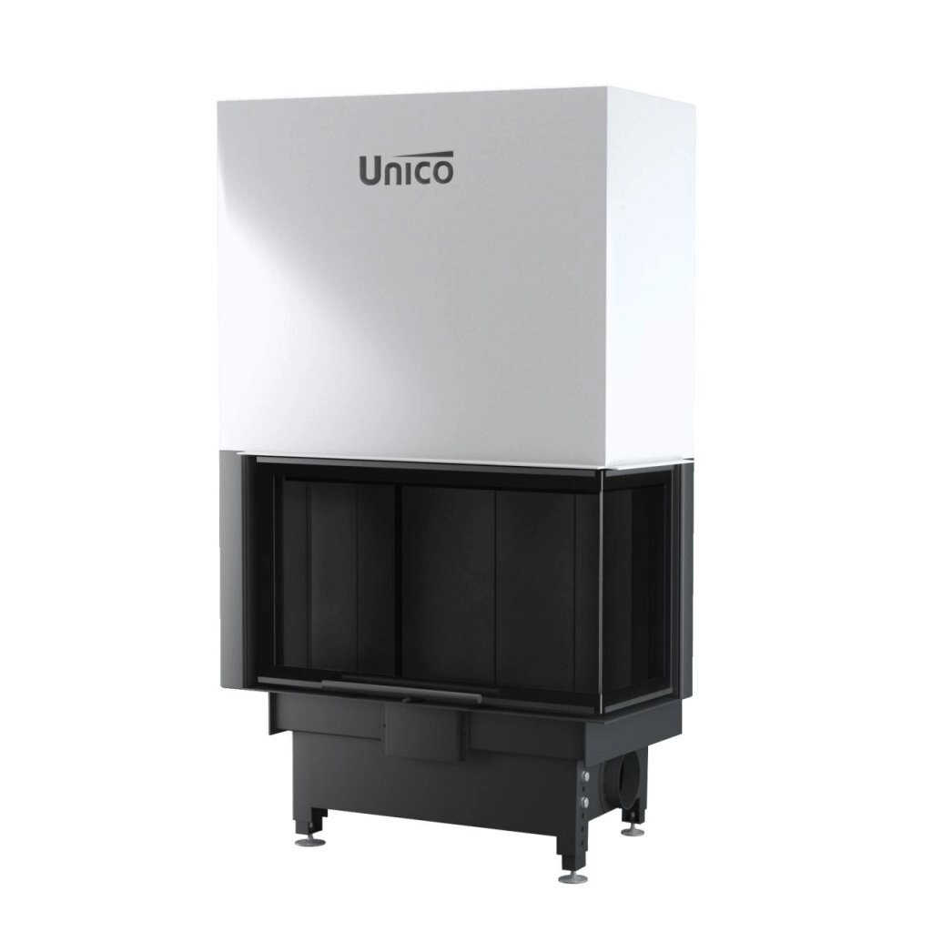 Камінна топка Unico DRAGON 4B Slim Raster Lift 14кВт від компанії Магазин камінів і печей - фото 1