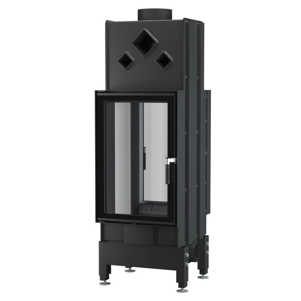 Камінна топка Unico DRAGON 8 XXL DUO Raster Standard 13кВт від компанії Магазин камінів і печей - фото 1