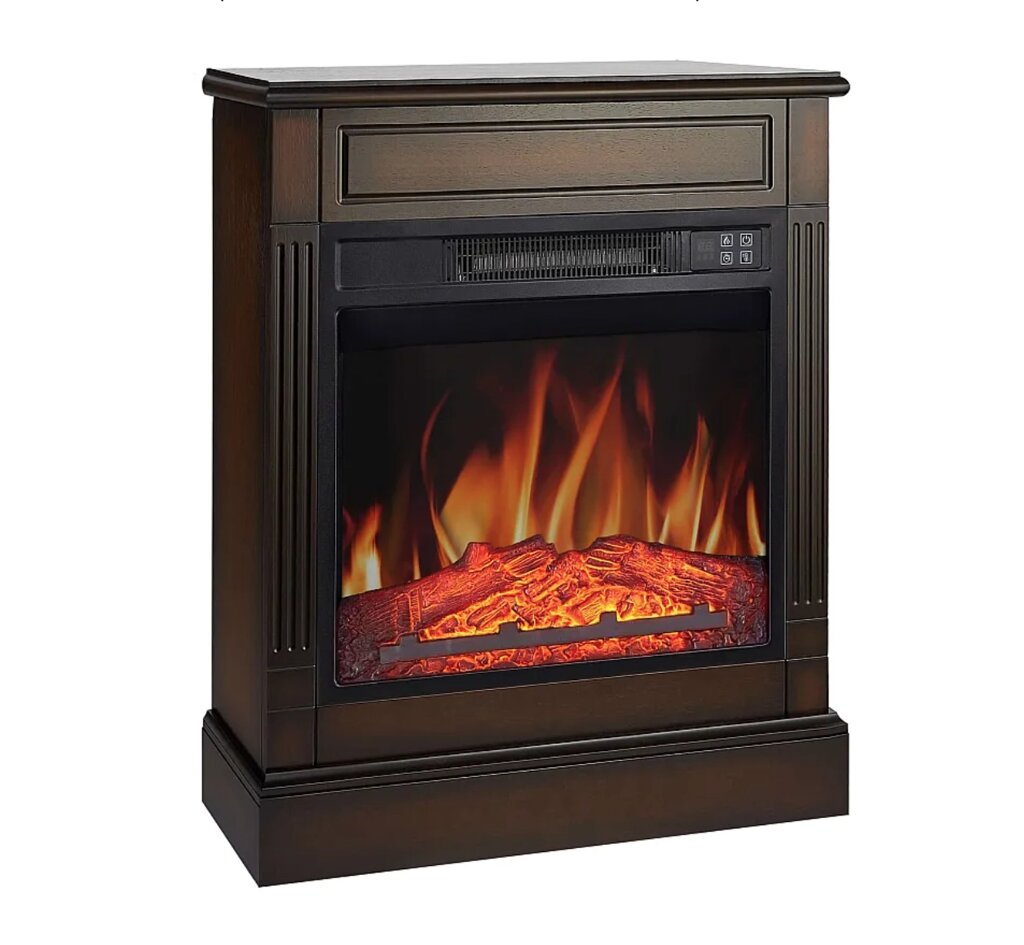 Камінокомплект ArtiFlame Sofia AF18 махагон коричневий від компанії Магазин камінів і печей - фото 1