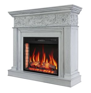 Камінокомплект ArtiFlame Residence AF28S білий дуб