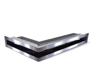 Вентиляційна решітка тунельна V-OPEN-L права, 500х700/100 мм, хром