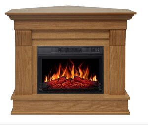 Камінокомплект 2в1 ArtiFlame Albion AF23S світлий дуб