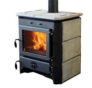 Піч-камін MBS VULKAN, 7кВт, камінь